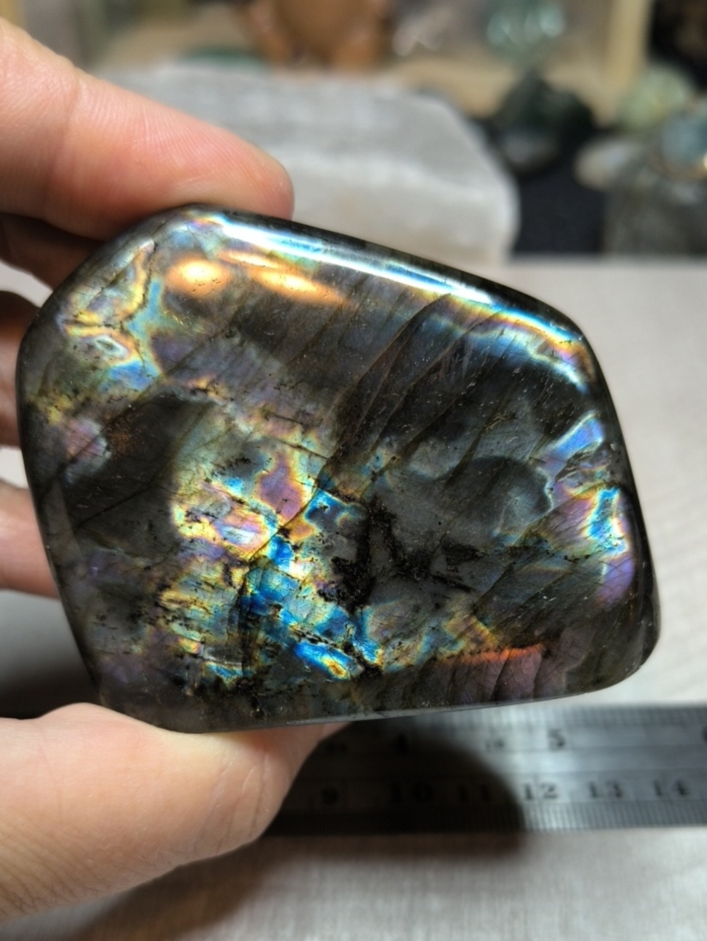 #10 Flashy Labradorite Freeform